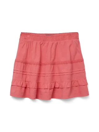 VERO MODA - VMPRETTY SHORT SKIRT WVN NOOS dubarry - Gr. - S