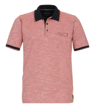 CASAMODA - Polo-Shirt rot - Gr. - 3XL