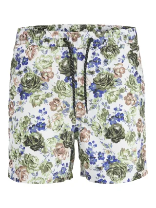 JACK&JONES - JPSTFIJI JJSWIM PANAMALY cloud dancer - Gr. - M