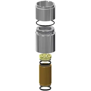 KWC Aquarotter Verlängerungsset, F3, hydr. Durchgangsventil DN20, 33 mm, 2030060823 2030060823