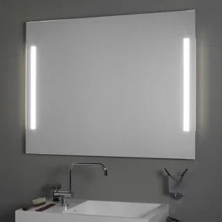 Koh-i-Noor LED SPIEGEL TOP LINE mit seitlicher Spiegelbeleuchtung, B:140, H:100cm, L46046 L46046