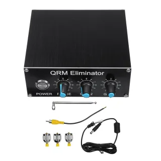 QRM Eliminator X-Phase Built-in PTT Control 1-30 MHz HF Band QRM Eliminator Aluminum Alloy Broadcast Equipments Radio El