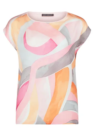 Betty Barclay - Blusenshirt rose/cream - Gr. - 40