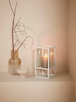 LeGer Home by Lena Gercke Windlicht "Zhara" aus Metall und Glas