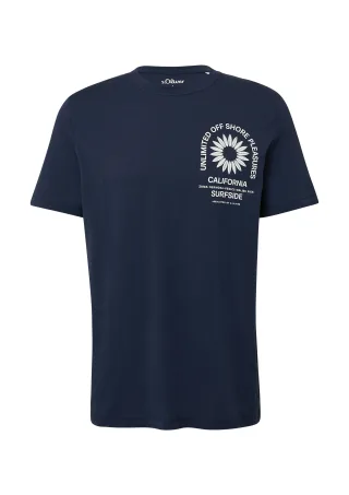 s.Oliver - T-Shirt blau - Gr. - M