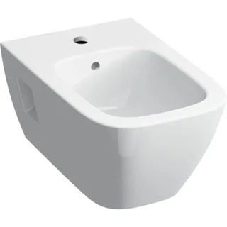 Geberit Renova Plan Square Wandbidet teilgeschlossene Form, mit Überlauf, 500380011 500380011