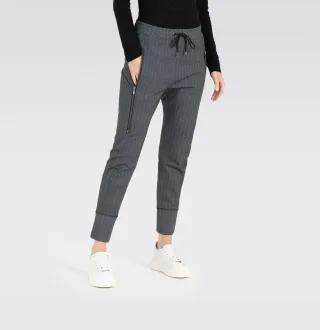 MAC - MAC JEANS - FUTURE, Light Jersey grau - Gr. - 32/OL