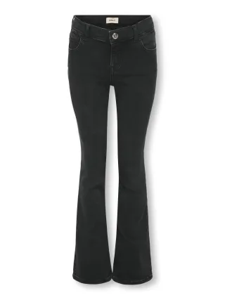KIDS ONLY - KOGBLUSH MID FLARED DNM DIA1099 washed black - Gr. - 140