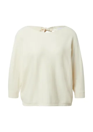 comma - Strickpullover creme - Gr. - 36
