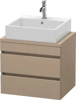Duravit DuraStyle Konsolenwaschtischunterbau wandhängend Leinen Matt 600x478x512 mm - DS530507575 DS530507575