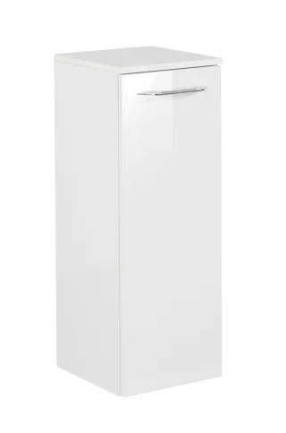 Fackelmann B.clever Midischrank 30,5x81x32 weiß/weiß, 82933 82933
