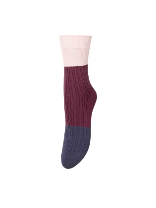 beck söndergaard - Socken - Colourblock blau/rot - Gr. - 37/39