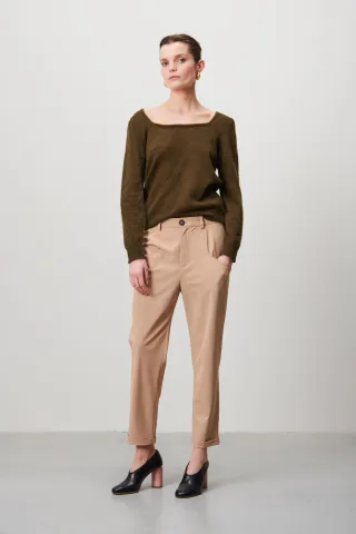 Jane Lushka - Hary Pants Technical Jersey beige - Gr. - XXS