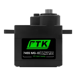PTK VOTIK 7455 MG-D 9g Digital Servo Metal Gear For RC Aircraft Helicopter EPP Indoor Airplane