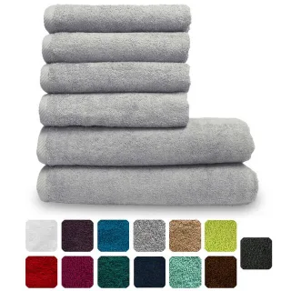 Lanudo? Handtuch Set Pure Line 2x Duschtuch + 4x Handtuch
