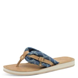 Tamaris - Da.-Pantolette denim comb - Gr. - 39