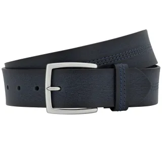 LINDENMANN - Ledergürtel LINDENMANN marine - Gr. - 110