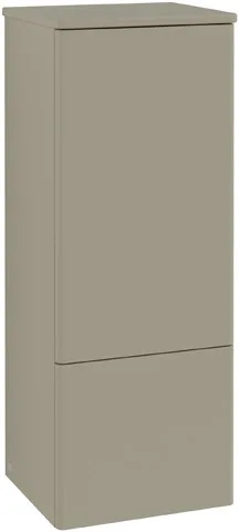 Villeroy & Boch MS Antao 414x1039x356mm m Bel. 1trg. A:li Fr m Str White Matt Lacquer L43100MT