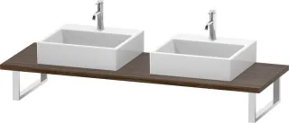 Duravit DuraStyle Konsole Nussbaum dunkel Matt 800x550x30 mm - DS107C02121 DS107C02121