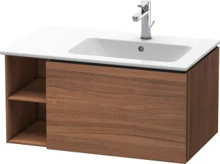 Duravit L-Cube Waschtischunterbau wandhängend Nussbaum Matt 820x481x400 mm - LC619207979 LC619207979