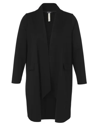 Frapp - Jacke Offen 1/1 Arm black - Gr. - 48