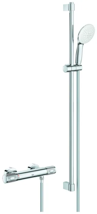 GROHE Thermostat-Brausebatterie Grohtherm 1000 Performance 34835_1 Br.-grt. 900mm chrom, 34835001 34835001