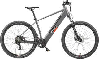 Telefunken "E-MTB Aufsteiger M919" 7 Gang Shimano Tourney Schaltwerk Kettenschaltung Heckmotor 250 W Pedelec, Elektrofahrrad, Damen u. Herren, E-MTB, Mountainbike, 29 Zoll