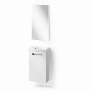 Neuesbad Basic plus Badmöbel Komplettset, 40 cm FBS1130