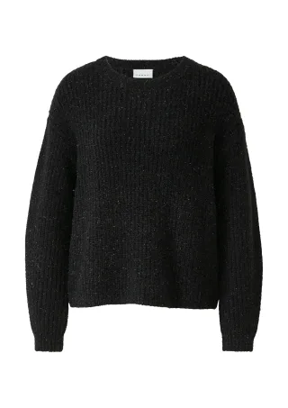 comma - Strickpullover schwarz - Gr. - 38