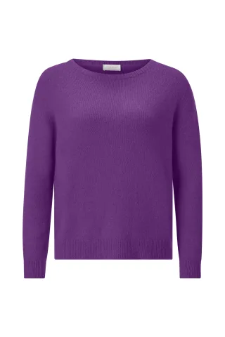 Rich & Royal - Cozy Crew Neck royal plum - Gr. - L