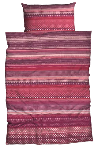 CASATEX Bettwäsche "Alfredo" 2 Stk. Streifendesign