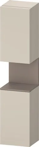 Duravit Qatego Hochschrank Taupe Supermatt 400x360x1760 mm - QA1346L43830010 QA1346L43830010
