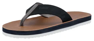 Rieker Zehentrenner, Sommerschuh, Strandschuh, Badeschuh, Poolslide mit Zehensteg