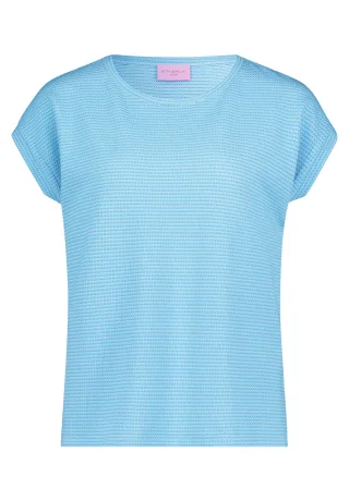 betty barclay - so cosy - - Casual-Shirt blau/blau - Gr. - 38