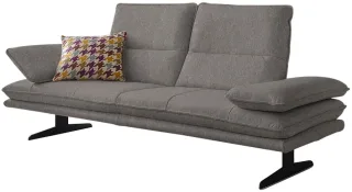 W.SCHILLIG 2-Sitzer "broadway" Sitztiefenverstellung, Kopfteil- & Seitenteilverstellung, Breite 216cm