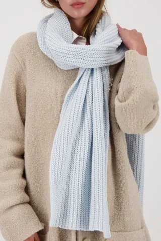 monari - Strickschal ice blue - Gr. - OS