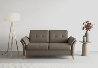 sit&more 3-Sitzer "Göteborg" inklusive Sitztiefenverstellung und Federkern