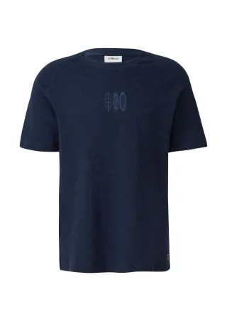 s.Oliver Red Label - Raglan-T-Shirt blau - Gr. - XXL
