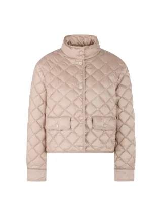 Marc Cain Additions - Kurze Steppjacke Rethink Together warm stone - Gr. - 42