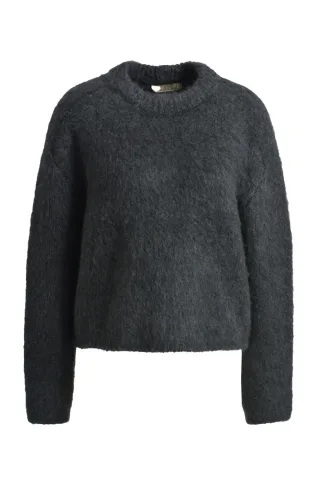 Smith&Soul - Brushed Raglan Pullover anthracite melange - Gr. - L