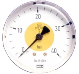 ELMAG Flaschendruckmanometer (Azetylen) - 54132