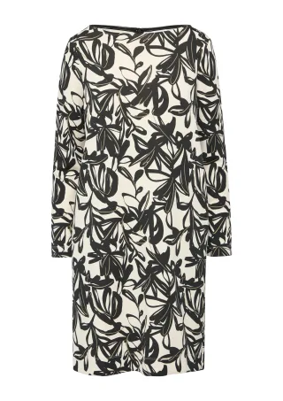 s.Oliver BLACK LABEL - Kleid creme|schwarz - Gr. - 36