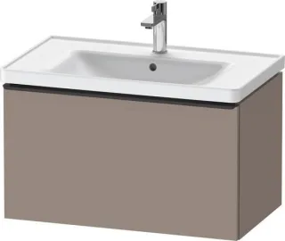 Duravit D-Neo Waschtischunterbau wandhängend Basalt Matt 784x452x440 mm - DE42550BD430000 DE42550BD430000