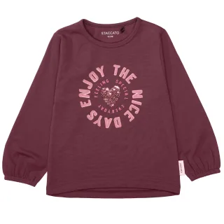 STACCATO - Md.-Shirt dark plum - Gr. - 92/98