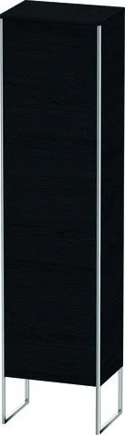 Duravit XSquare Hochschrank Eiche Schwarz Matt 500x356x2016 mm - XS1314L1616 XS1314L1616