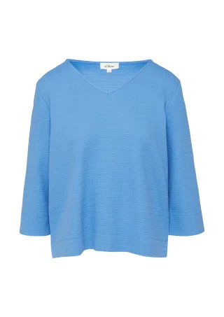 s.Oliver - Sweatshirt blau - Gr. - 36