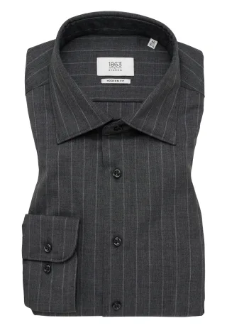 ETERNA - Merino Wool Langarm anthrazit - Gr. - 39/Langarm - 65cm