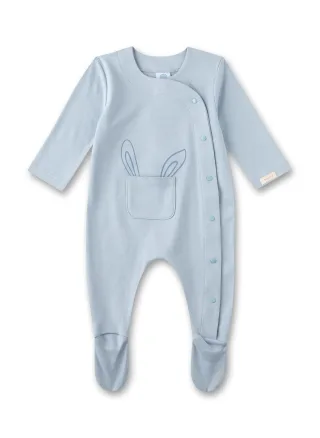 Sanetta - Strampler/Overall blue fog - Gr. - 062