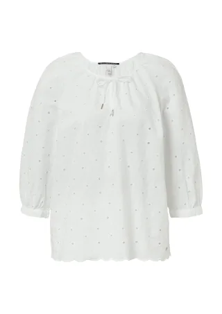 qs - Bluse weiß - Gr. - 44