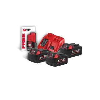 Milwaukee Akku-Starterset M18 NRG-503 - 4933451423